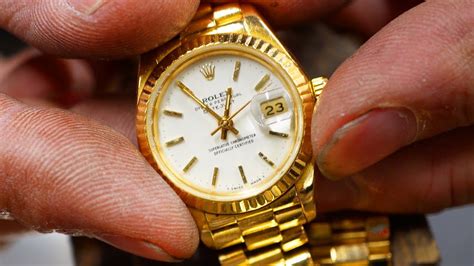 rolex bracelet clink fixed itself|Rolex watch bracelet repair.